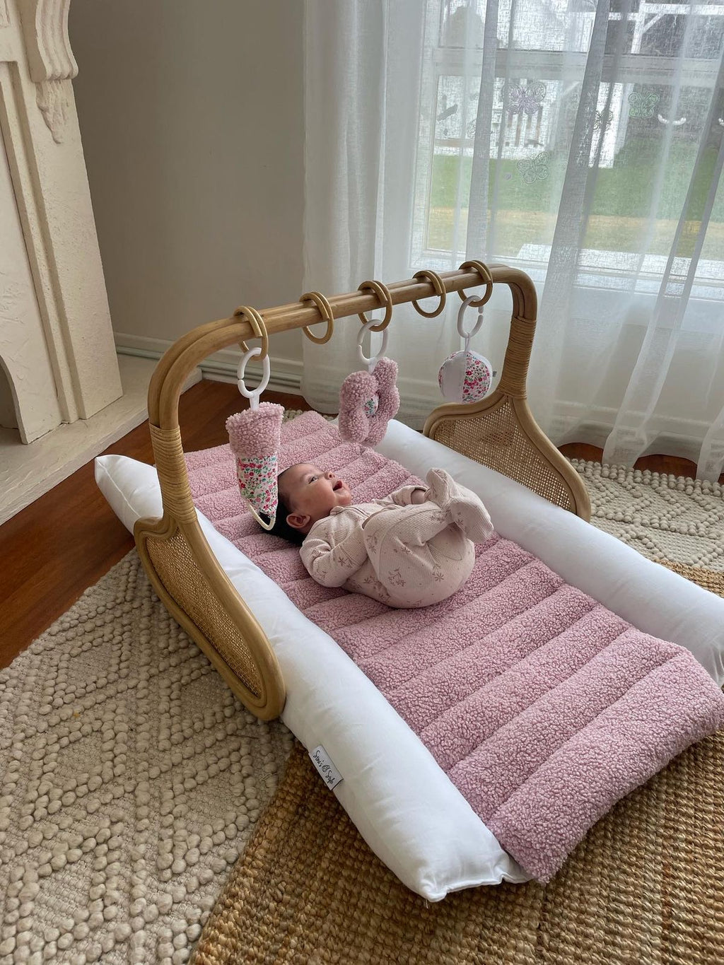 Baby Gym Montessori din lemn